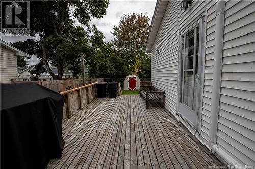 28 Galaxy Drive, Moncton, NB - Outdoor With Deck Patio Veranda With Exterior