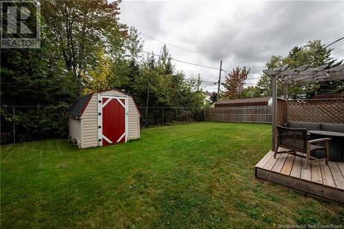 28 Galaxy Drive, Moncton, NB - Outdoor With Backyard