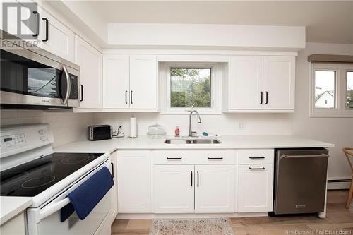 28 Galaxy Drive, Moncton, NB - Indoor Photo Showing Kitchen With Double Sink