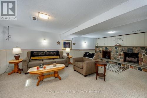 641 Montcalm Avenue, Oshawa (Vanier), ON - Indoor With Fireplace