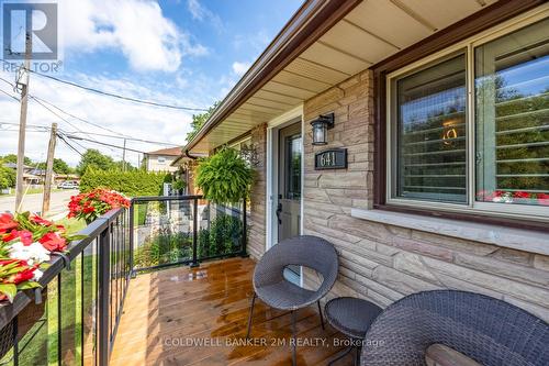 641 Montcalm Avenue, Oshawa (Vanier), ON - Outdoor With Deck Patio Veranda With Exterior