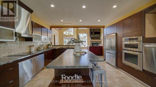 1659 Hamilton Road, London, ON - Indoor Photo Showing Kitchen With Stainless Steel Kitchen With Upgraded Kitchen