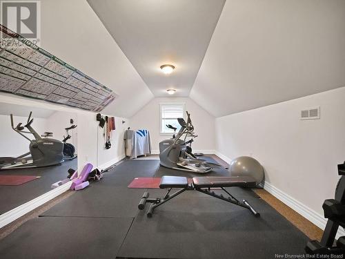 3 Laurelwood Drive, Lower Coverdale, NB - Indoor Photo Showing Gym Room