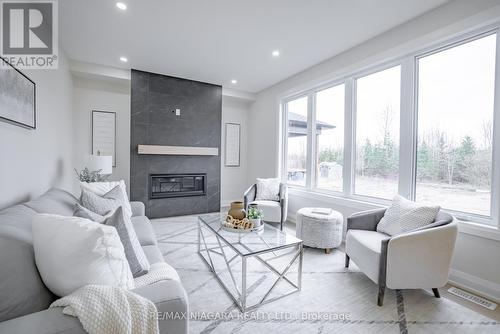 4229 Manson Lane, Lincoln, ON - Indoor Photo Showing Living Room With Fireplace