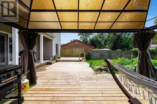 1353 Orchard Boulevard, Kingsville, ON - Outdoor With Deck Patio Veranda With Exterior