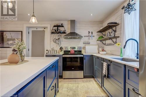 44 2Nd Avenue, Arran-Elderslie, ON - Indoor Photo Showing Kitchen With Upgraded Kitchen