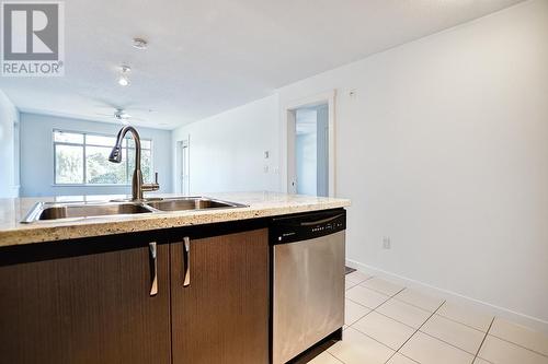 232 9288 Odlin Road, Richmond, BC - Indoor Photo Showing Kitchen With Double Sink