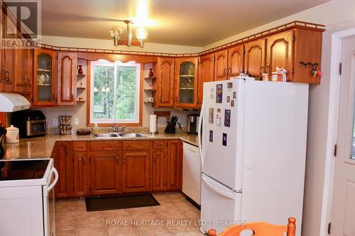 38 Bay Ridge Road, Hastings Highlands, ON - Indoor Photo Showing Kitchen With Double Sink