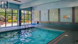 Swimming pool, hot tub sauna, fitness room, with wall-out to a beautiful patio. - 