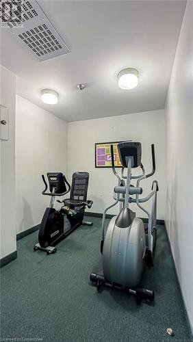 Cardio Room. - 4450 Tucana Court Unit# 1010, Mississauga, ON - Indoor Photo Showing Gym Room