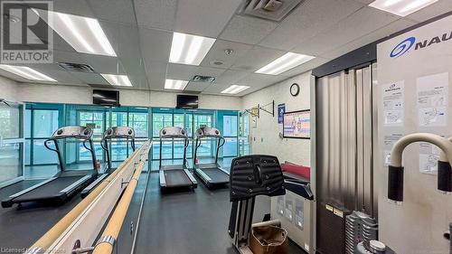 Fitness room. - 4450 Tucana Court Unit# 1010, Mississauga, ON - Indoor Photo Showing Other Room