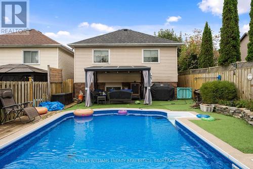 6 Soper Court, Clarington (Bowmanville), ON - Outdoor With In Ground Pool With Deck Patio Veranda With Exterior