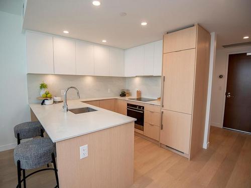 509-1100 Yates St, Victoria, BC - Indoor Photo Showing Kitchen With Upgraded Kitchen