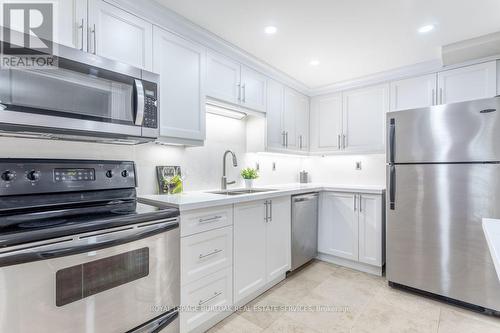 508 - 25 Fairview Road W, Mississauga, ON - Indoor Photo Showing Kitchen With Upgraded Kitchen