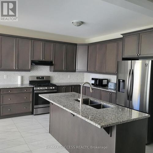 588 Queen Mary Drive, Brampton, ON - Indoor Photo Showing Kitchen With Stainless Steel Kitchen With Double Sink