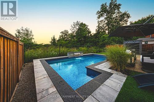 14 Dolphin Place, Hamilton, ON - Outdoor With In Ground Pool With Backyard