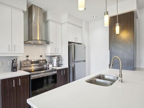 Kitchen - 14-215 Rue De Dublin, Gatineau (Aylmer), QC - Indoor Photo Showing Kitchen With Double Sink With Upgraded Kitchen