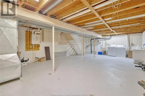 5549 Empress Street Unit# 63, Windsor, ON - Indoor Photo Showing Basement