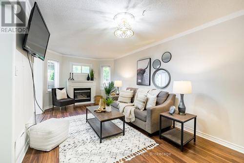 34 Wells Crescent, Whitby, ON - Indoor Photo Showing Living Room With Fireplace