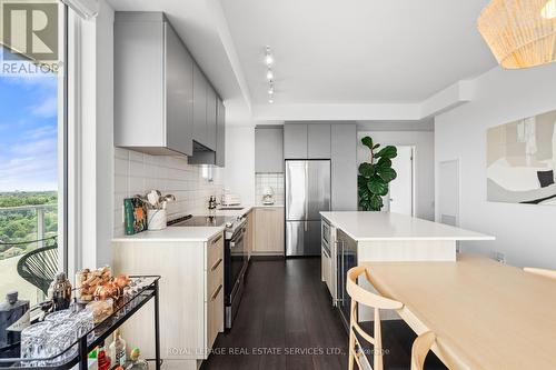 1507 - 20 Brin Drive, Toronto, ON - Indoor Photo Showing Kitchen With Upgraded Kitchen