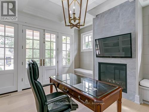 27 Park Avenue, Oakville, ON - Indoor With Fireplace