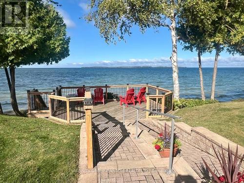 51 - 194 Cedar Beach Road, Brock (Beaverton), ON - Outdoor With Body Of Water With Deck Patio Veranda With View