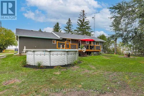 3880 Highway 35, Kawartha Lakes, ON - Outdoor With Above Ground Pool With Deck Patio Veranda