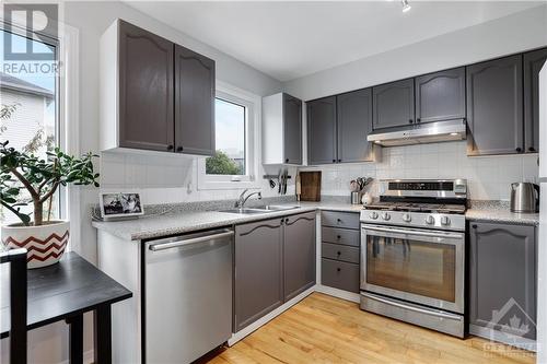 31 Yorkville Street, Ottawa, ON - Indoor Photo Showing Kitchen With Double Sink