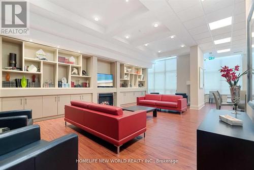 807 - 31 Bales Avenue N, Toronto, ON - Indoor Photo Showing Living Room With Fireplace