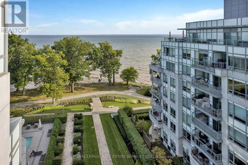 815 - 3500 Lakeshore Road W, Oakville, ON - Outdoor With Body Of Water With Balcony With View