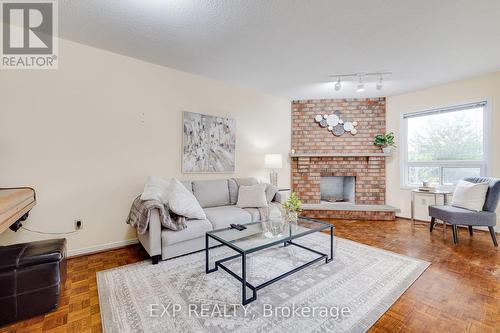 1964 Aldermead Road, Mississauga, ON - Indoor Photo Showing Living Room With Fireplace