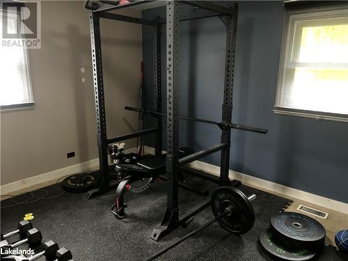 Bedroom - 76 Isabella Street, Parry Sound, ON - Indoor Photo Showing Gym Room