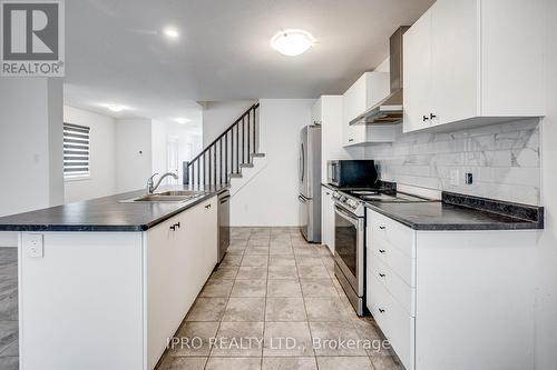 11 Shedrow Place, Kitchener, ON - Indoor Photo Showing Kitchen With Double Sink