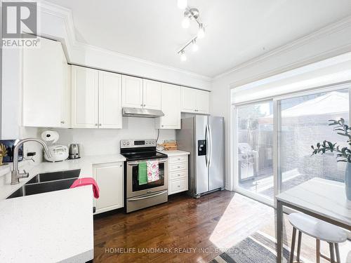 3B Hobden Place, Toronto, ON - Indoor Photo Showing Kitchen With Stainless Steel Kitchen With Double Sink