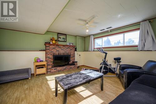 4266 Craig Drive, Prince George, BC - Indoor Photo Showing Living Room With Fireplace