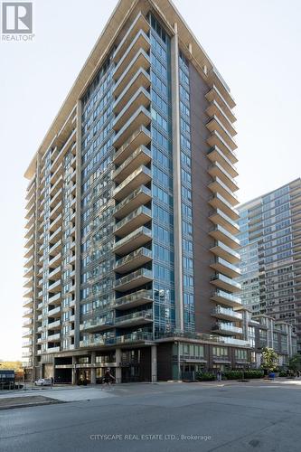 1704 - 55 East Liberty Street, Toronto, ON - Outdoor With Balcony With Facade