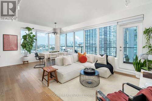 1704 - 55 East Liberty Street, Toronto, ON - Indoor Photo Showing Living Room