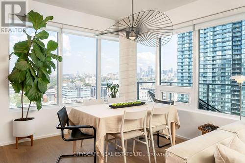 1704 - 55 East Liberty Street, Toronto, ON - Indoor Photo Showing Dining Room