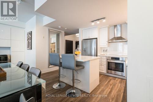 114 - 77 Mcmurrich Street, Toronto, ON - Indoor Photo Showing Kitchen With Stainless Steel Kitchen With Upgraded Kitchen