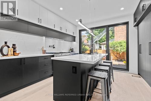 9 Beatrice Street, Toronto, ON - Indoor Photo Showing Kitchen With Upgraded Kitchen