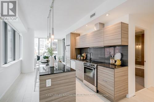 #303 - 8 Charlotte Street, Toronto, ON - Indoor Photo Showing Kitchen With Upgraded Kitchen