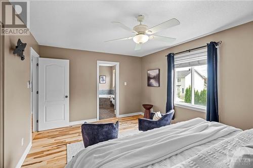 Cheater access to full bathroom - 70 Lachaine Street, Embrun, ON - Indoor Photo Showing Bedroom