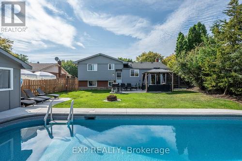 977 Osgoode Drive, London, ON - Outdoor With In Ground Pool With Deck Patio Veranda