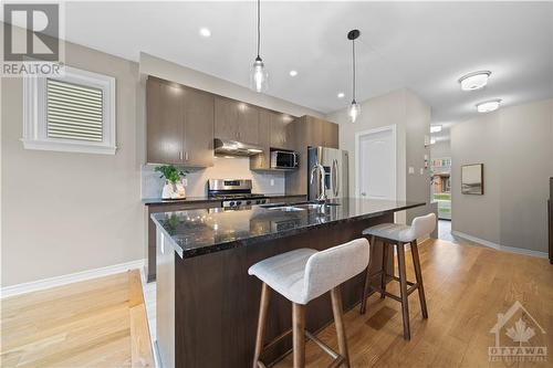 423 Warmstone Drive, Stittsville, ON - Indoor Photo Showing Kitchen With Stainless Steel Kitchen With Upgraded Kitchen