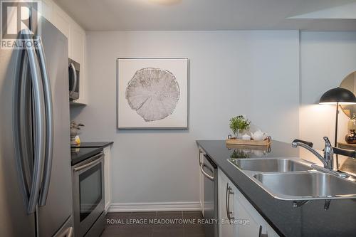 501 - 1421 Costigan Road, Milton, ON - Indoor Photo Showing Kitchen With Double Sink