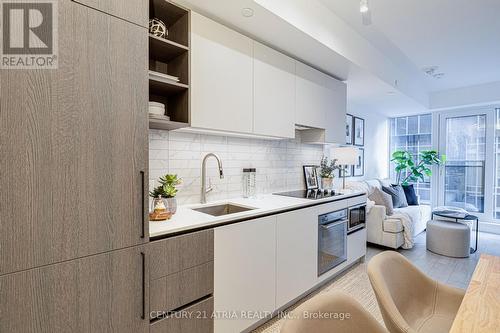 1210 - 55 Mercer Street, Toronto, ON - Indoor Photo Showing Kitchen With Upgraded Kitchen