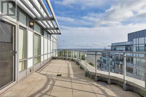 3500 Lakeshore Road W Unit# 815, Oakville, ON - Outdoor With Balcony With Exterior