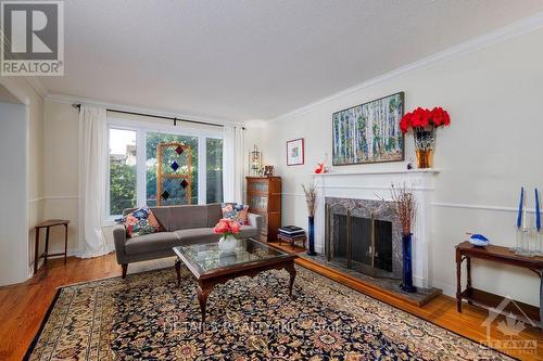 3 Wintergreen Drive, Ottawa, ON - Indoor Photo Showing Living Room With Fireplace