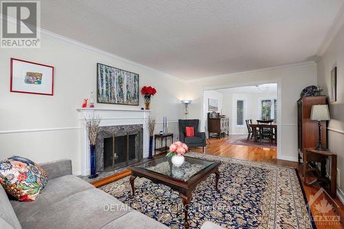 3 Wintergreen Drive, Ottawa, ON - Indoor Photo Showing Living Room With Fireplace