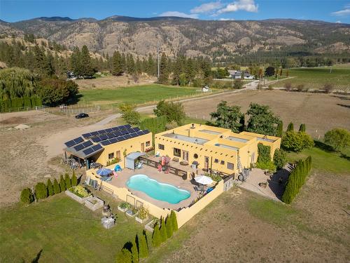 4084 Mclean Creek Road, Okanagan Falls, BC - Outdoor With In Ground Pool With View